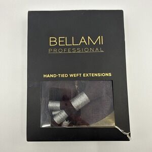 BELLAMI Professional Hand Tied Wefts 22" Mulberry Wine #510 NEW SEALED 4 Wefts